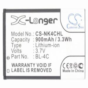 Nokia 2650 Mobile Phone Battery 3.7V 900mAh Li-ion NK4CHL