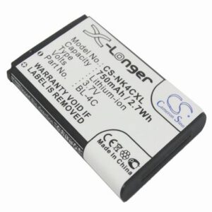 Nokia 2650 Mobile Phone Battery 3.7V 750mAh Li-ion NK4CXL