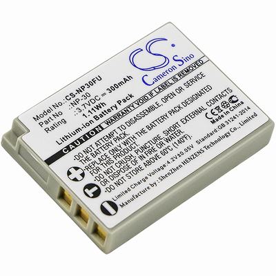 Fujifilm FinePix F440 Digital Camera Video Battery 3.7V 300mAh Li-Ion NP30FU