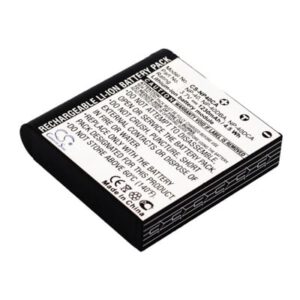 Casio Exilim Zoom EX-Z600BE Digital Camera Video Battery 3.7V 1230mAh Li-Ion NP40CA