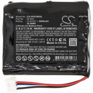 Olympus 38DL Plus Ultrasonic Thickness Survey Test Battery 10.8V 2600mAh Li-ion OPS380SL
