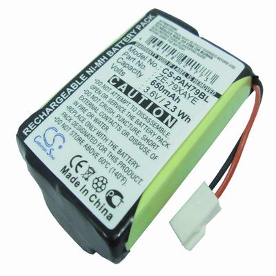 Panasonic Handheld ZE-79 Barcode Data Terminal Battery 3.6V 650mAh Nickel Metal Hydride PAH79BL
