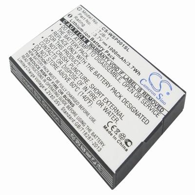 Swissvoice MP01 Pocket PC & PDA Battery 3.7V 1000mAh Li-Ion WSP001SL