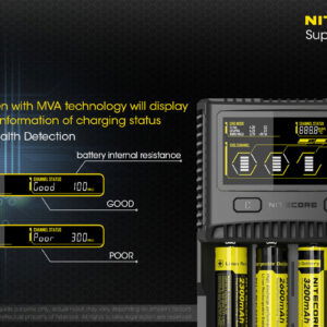 Nitecore SC4 Li-Ion 4 Slot Charger
