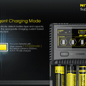 Nitecore SC4 Li-Ion 4 Slot Charger
