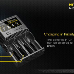 Nitecore SC4 Li-Ion 4 Slot Charger