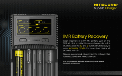 Nitecore SC4 Li-Ion 4 Slot Charger