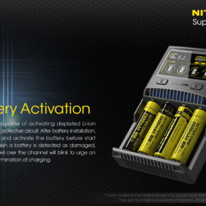 Nitecore SC4 Li-Ion 4 Slot Charger