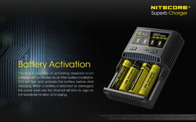 Nitecore SC4 Li-Ion 4 Slot Charger