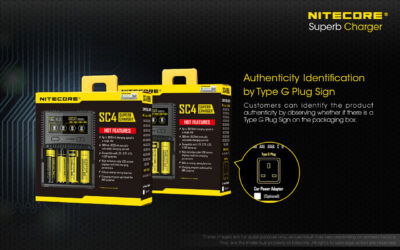 Nitecore SC4 Li-Ion 4 Slot Charger