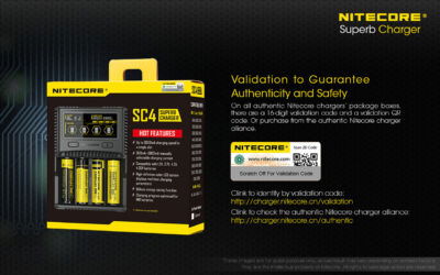 Nitecore SC4 Li-Ion 4 Slot Charger