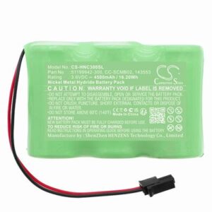 Honeywell C300 Alarm System Battery 3.6V 4500mAh Ni-MH HNC300SL