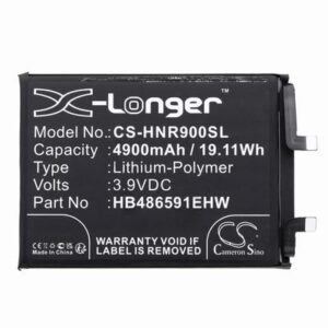 Honor 90 Mobile Phone Battery 3.9V 4900mAh Li-Pl HNR900SL