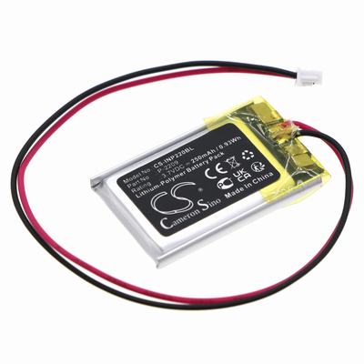 INT RASTER Memory BU Payment Term Battery 3.7V 250mAh Li-Pl INP220BL