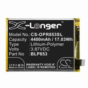 OPPO Reno 4 4G Phone Battery 3.87V 4400mAh Li-Pl OPR853SL