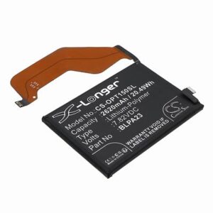 OPPO Realme GT5 150W Phone Battery 7.82V 2620mAh Li-Pl OPT150SL