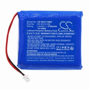 Pyle PRTPPBCM22BAT Camera Battery 3.8V 2750mAh Li-Pl SDV110MC