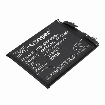 Xiaomi K60 Ultra Phone Battery 3.88V 4850mAh Li-Pl XMK600SL