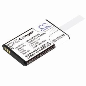Blaupunkt ERC884 Camera Battery 7.4V 2600mAh Li-ion F550MU