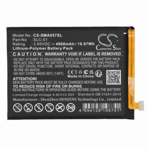 Sencor SPV7909 DVD Player Battery 7.4V 1800mAh Li-ion SCV799DY