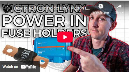 Victron Lynx Power in fuse holders