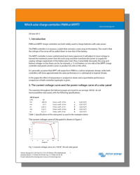 mppt pwm whitepaper th500
