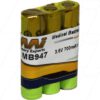 3.6V Philips SBC 468/91 Babyphone MB947 Battery