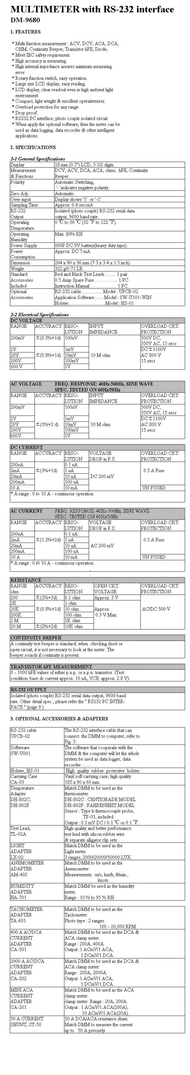 DM9680 kit form
