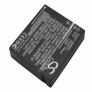 Panasonic Lumix DMC-FS4K Digital Camera Video Battery 3.7V 940mAh Li-Ion BCF10