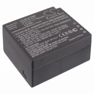 Panasonic Lumix DMC-GF6 Digital Camera Video Battery 7.4V 750mAh Li-Ion BLG10MC