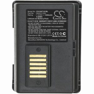 Datalogic 001-101 Barcode Scanner Battery 7.4V 1200mAh Li-ion DAT101BL