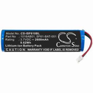 Intermec SF61 Barcode Scanner Battery 3.7V 2600mAh Li-ion ISF610BL