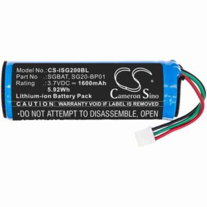 Honeywell SG20 Barcode Scanner Battery 3.7V 1600mAh Li-ion ISG200BL