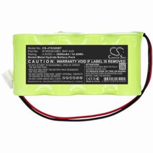 Jablotron OS-360A Alarm System Battery 4.8V 3000mAh Ni-MH JTS360BT
