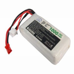 Airplane Remote Control Battery 7.4V 1000mAh Li-Polymer LP1002C30RT