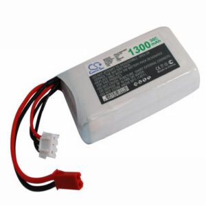 Airplane Remote Control Battery 7.4V 1300mAh Li-Polymer LP1302C30RT