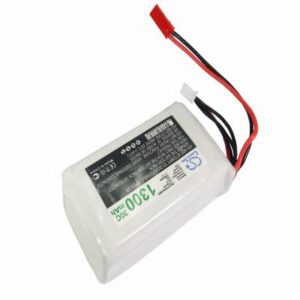 Airplane Remote Control Battery 11.1V 1300mAh Li-Polymer LP1303C30RT