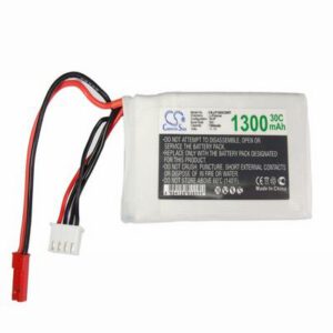 Airplane Remote Control Battery 11.1V 1300mAh Li-Polymer LP1303C30RT