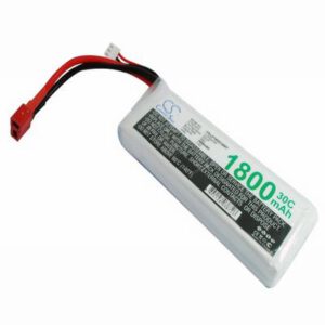 Airplane Remote Control Battery 7.4V 1800mAh Li-Polymer LP1802C30RT