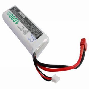Airplane Remote Control Battery 7.4V 1800mAh Li-Polymer LP1802C30RT