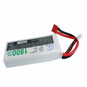 Airplane Remote Control Battery 11.1V 1800mAh Li-Polymer LP1803C30RT