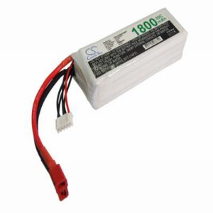 Airplane Remote Control Battery 14.8V 1800mAh Li-Polymer LP1804C30RT