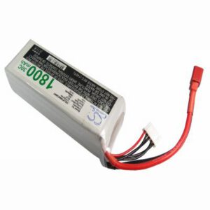 Airplane Remote Control Battery 14.8V 1800mAh Li-Polymer LP1804C30RT