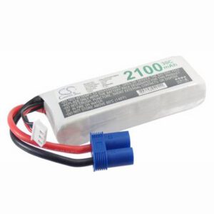 Airplane Remote Control Battery 7.4V 2100mAh Li-Polymer LP2102C30R4