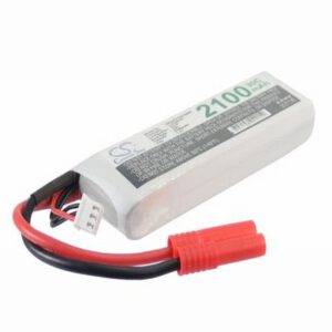 Airplane Remote Control Battery 7.4V 2100mAh Li-Polymer LP2102C30R8