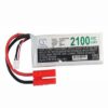 Airplane Remote Control Battery 7.4V 2100mAh Li-Polymer LP2102C30R8