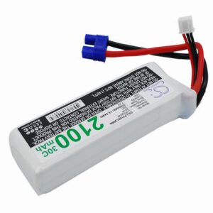 Airplane Remote Control Battery 7.4V 2100mAh Li-Polymer LP2102C30RN