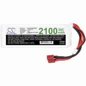 Airplane Remote Control Battery 11.1V 2100mAh Li-Polymer LP2103C30RT