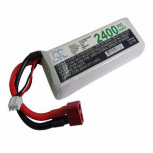 Airplane Remote Control Battery 7.4V 2400mAh Li-Polymer LP2402C30RT