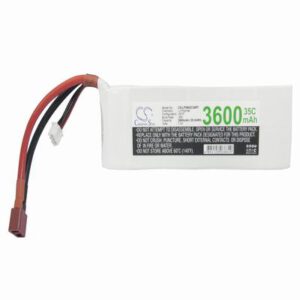 Airplane Remote Control Battery 7.4V 3600mAh Li-Polymer LP3602C35RT